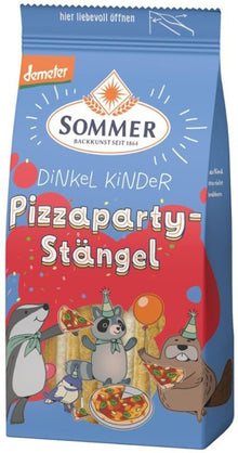 Grisine bio si demeter din grau spelta, Pizza Party, 100g Sommer