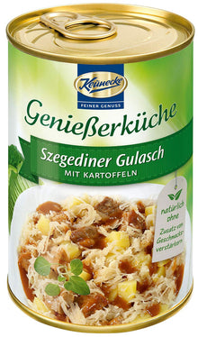 Gulas in stil Szeged cu cartofi, 400g Keunecke