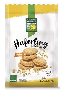 Haferling biscuiti bio crocanti din ovaz, 125g Bohlsener Muhle