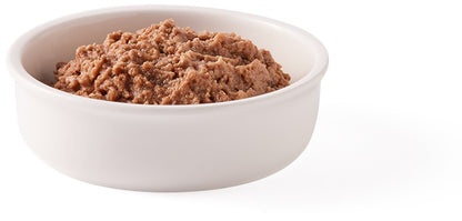 Hrana umeda bio pentru pisici, pate cu pui, alge si spirulina, 400g Yarrah