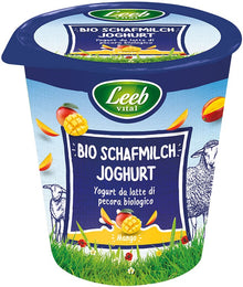 Iaurt bio din lapte de oaie cu mango, 125g Leeb Vital