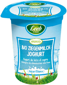 Iaurt bio natur din lapte de capra, 400g Leeb Vital