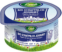 Iaurt grecesc bio din lapte de oaie, 150g Leeb Vital