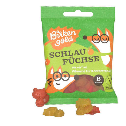 Jeleuri de fructe, fara zahar, 50g Birkengold