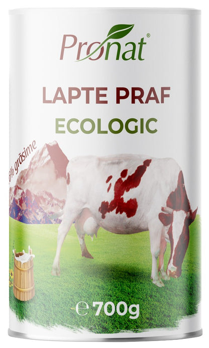Lapte praf bio 26% grasime, 700g Pronat