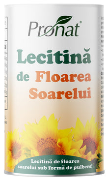 Lecitina de floarea soarelui, 200g Pronat