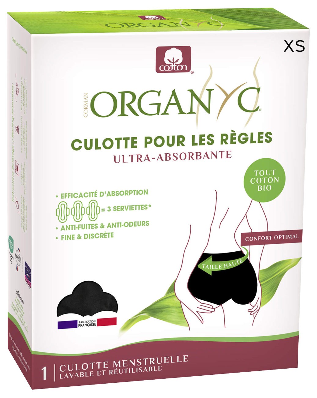 Lenjerie intima pentru perioada menstruala, Organyc