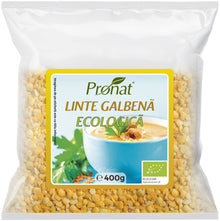 Linte galbena bio, 400g Pronat