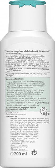 Lotiune bio dupa plaja, 200ml Lavera