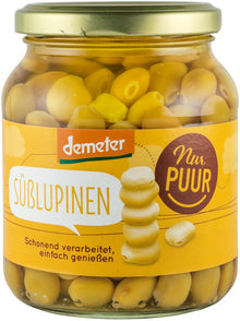Lupin dulce bio si demeter, 340g Nur Puur