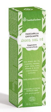 Masca exfolianta cu arbore de ceai, 50ml, Esentialaroms