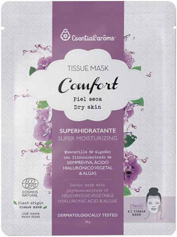 Masca tip servetel pentru fata, super hidratanta, Comfort 20g Esentialaroms