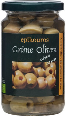 Masline verzi fara samburi, bio, 315g Epikouros