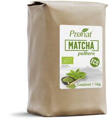 Matcha bio pulbere, 1kg Pronat