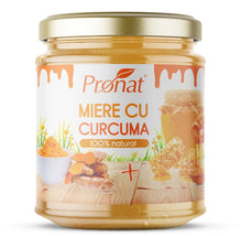 Miere cu curcuma, 220g Pronat