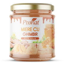 Miere cu ghimbir, 220g Pronat
