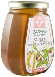 Miere de salcie si fragute 500g Zarand