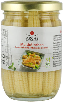 Mini porumb bio in saramura, 230g Arche