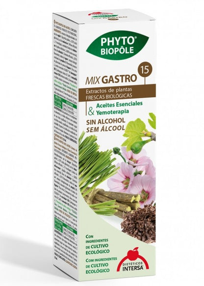 Mix 15 din plante, Gastro, Digestie, 50ml Phyto-Biopôle