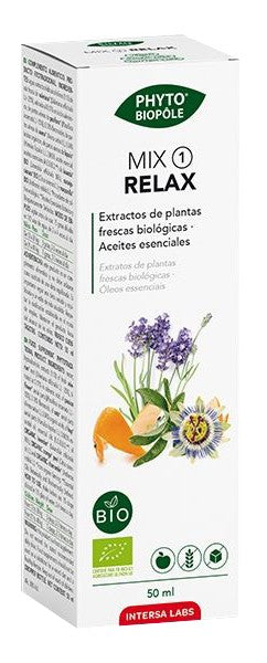 Mix bio 1 din plante, Relax, Relaxare si antistres, 50ml Phyto-Biopôle