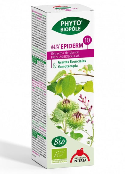 Mix bio 10 din plante, Epiderm, curatarea pielii, 50ml Phyto-Biopôle