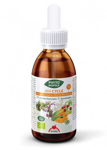 Mix bio 11 din plante, Cycle, reglarea ciclului menstrual, 50ml Phyto-Biopôle