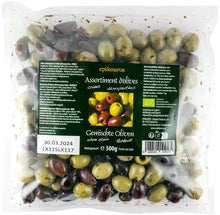 Mix de masline bio, crude, fara samburi, 500g Epikouros