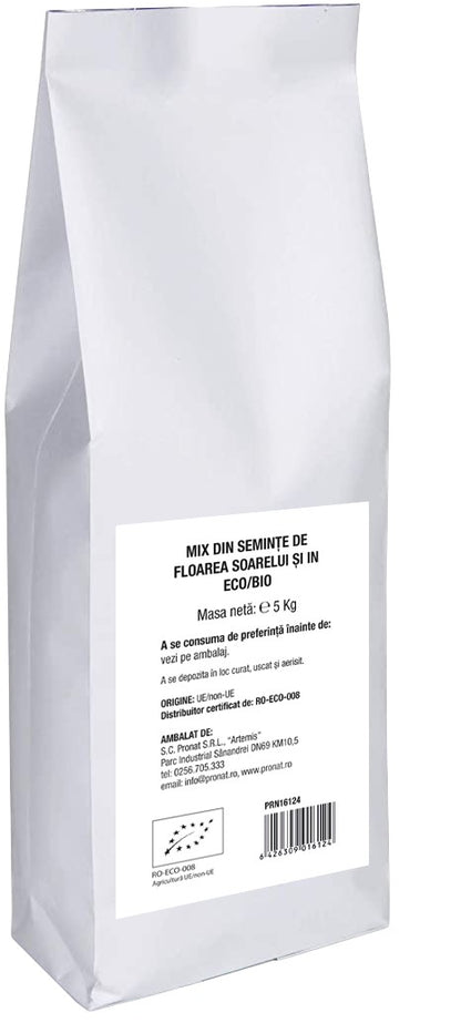 Mix bio din 6 seminte pentru salate, paine, musli, Pronat