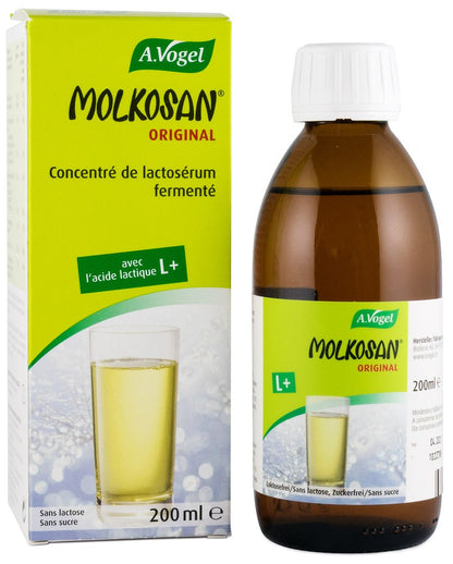 Molkosan Original Concentrat de zer fermentat, 200ml A. Vogel
