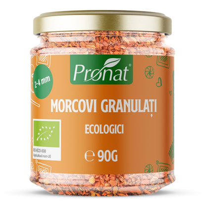 Morcovi bio granulati, 90g Pronat