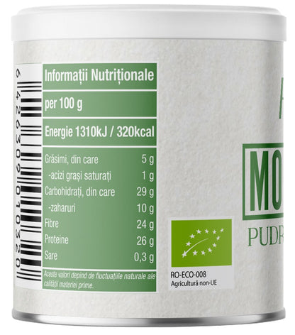 Moringa bio pudra, 50g Pronat