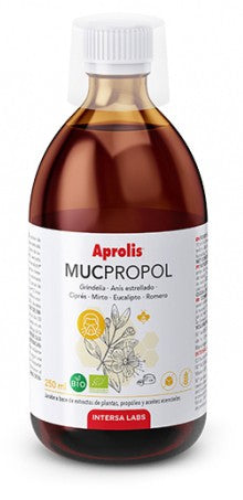 Mucpropol sirop bio de tuse cu propolis si grindelia, 250ml Aprolis