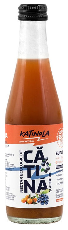 Nectar bio de catina cu afine 250ml. Katinola