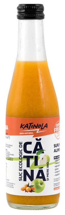 Nectar bio de catina cu mere 250ml. Katinola
