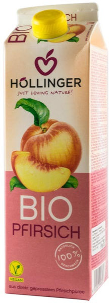 Nectar bio din piersici, 1000ml Hollinger