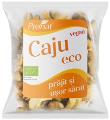 Nuci caju bio prajite si usor sarate 50g Pronat