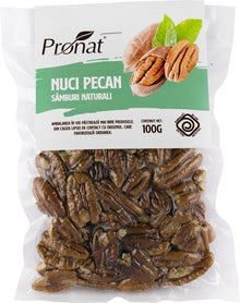 Nuci pecan, samburi naturali 100g Pronat