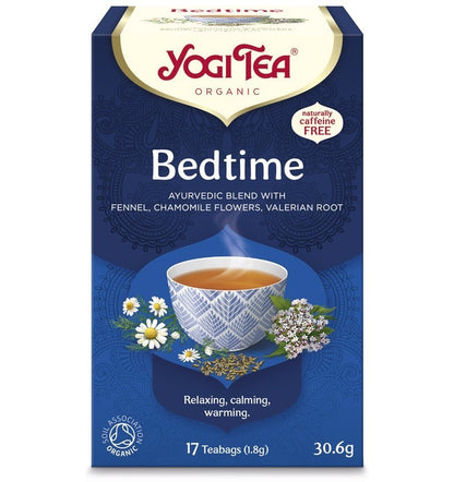 Oferta 1 x Ceai bio calmant, 17 pliculete x 1.8g (30.6g) + 1x ceai bio de seara, 17 pliculete 30.6g Yogi Tea