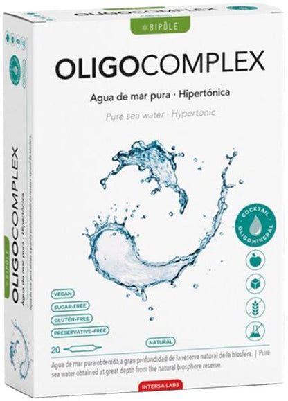 Oligocomplex, plasma marina, 20 fiole a 10ml/ 300ml Bipole