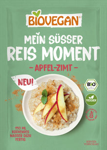 Orez bio cu mere si scortisoara, vegan, 58g Biovegan
