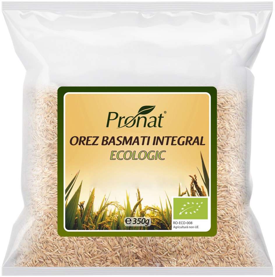 Orez integral basmati bio, Pronat