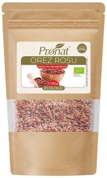 Orez rosu bio, 250g Pronat
