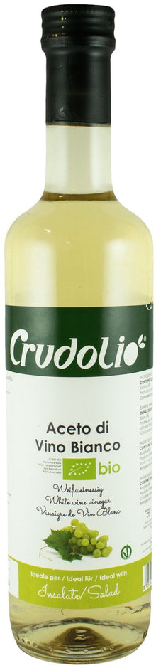 Otet din vin alb, 500ml Crudolio