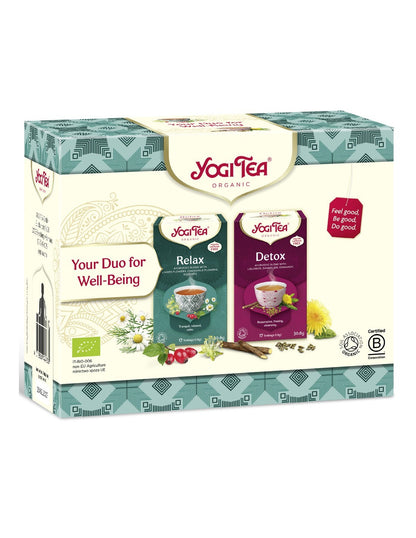Pachet detoxifiere 2 cutii de ceai bio, Yogi Tea