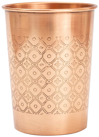 Pahar din cupru mozaic 300ml, Forrest & Love