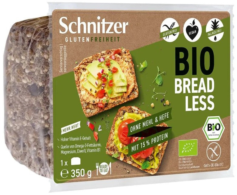 Paine bio cu seminte, fara gluten, 350g Schnitzer Glutenfree