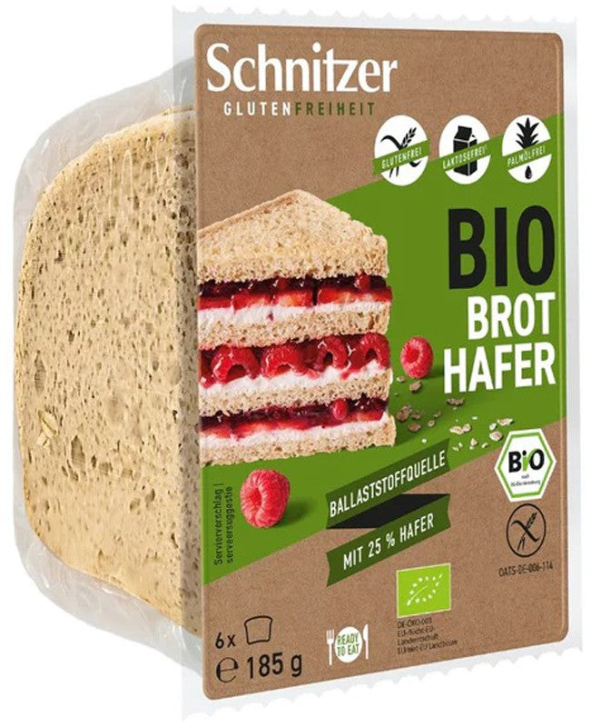Paine bio din ovaz fara gluten, 185g Schnitzer Gluten Free
