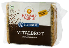 Paine Bio Vital cu seminte de in, 250g Hammer Muhle