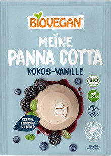 Panna cotta bio cu cocos si vanilie, 46g Biovegan