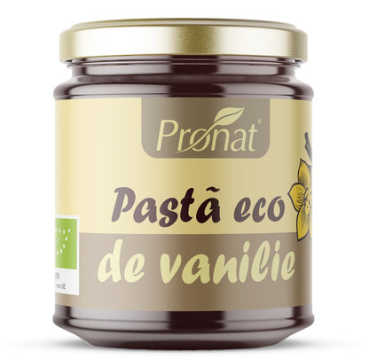 Pasta bio de vanilie, Pronat